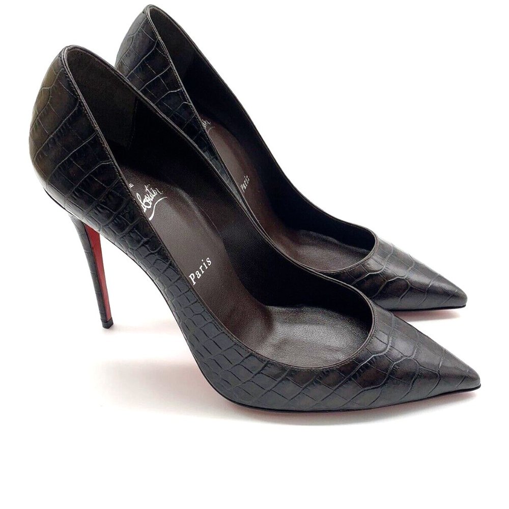 Christian Louboutin Kate 100mm Red Sole Pumps